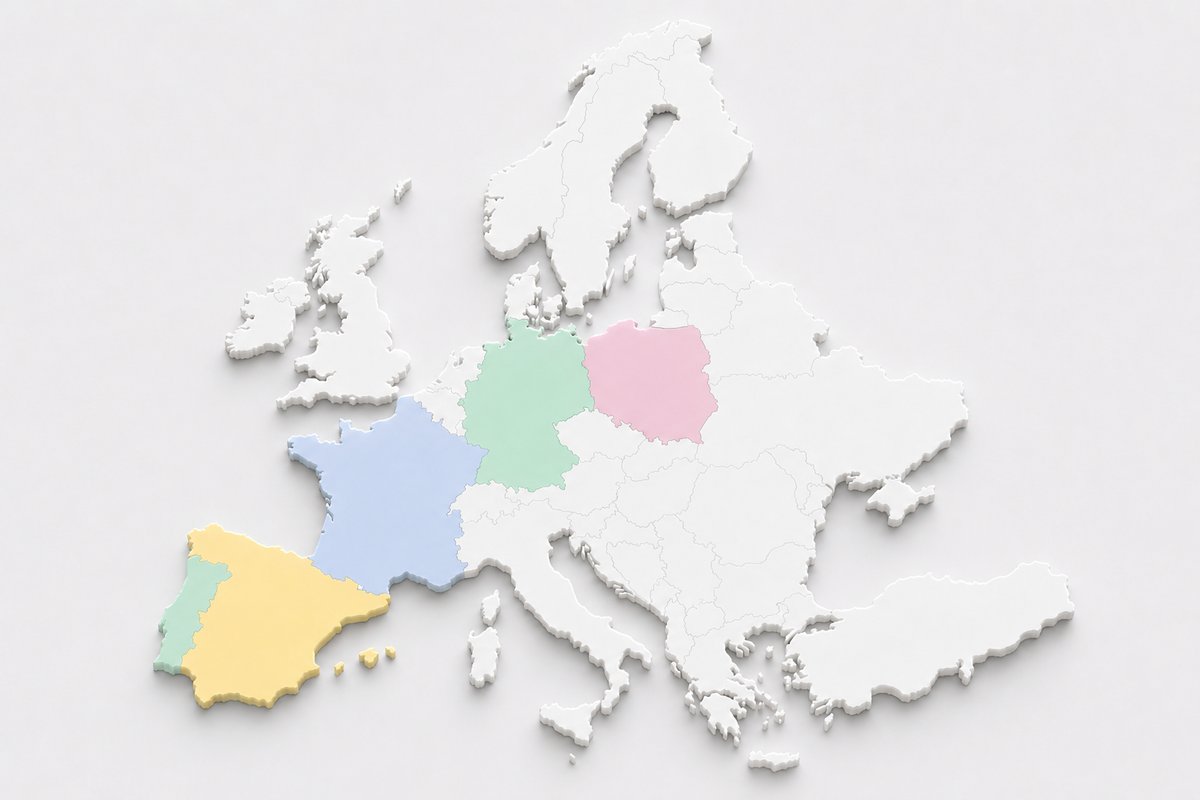 Principali mercati serviti in Europa